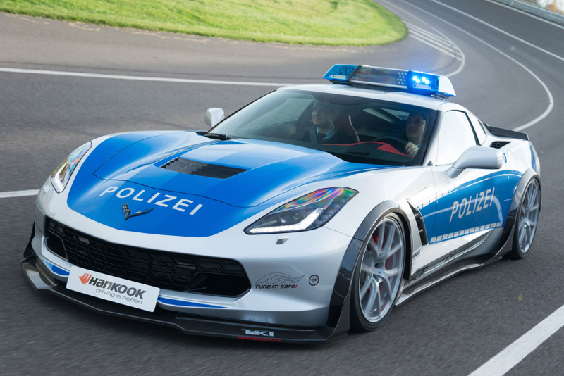Illustration for article titled Polizei Corvette